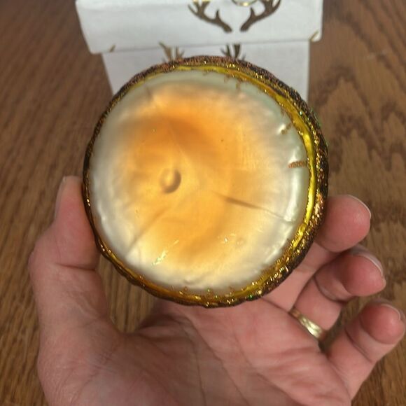 Old World Christmas Blown Glass Ornament—Hamburger - Picture 3 of 5